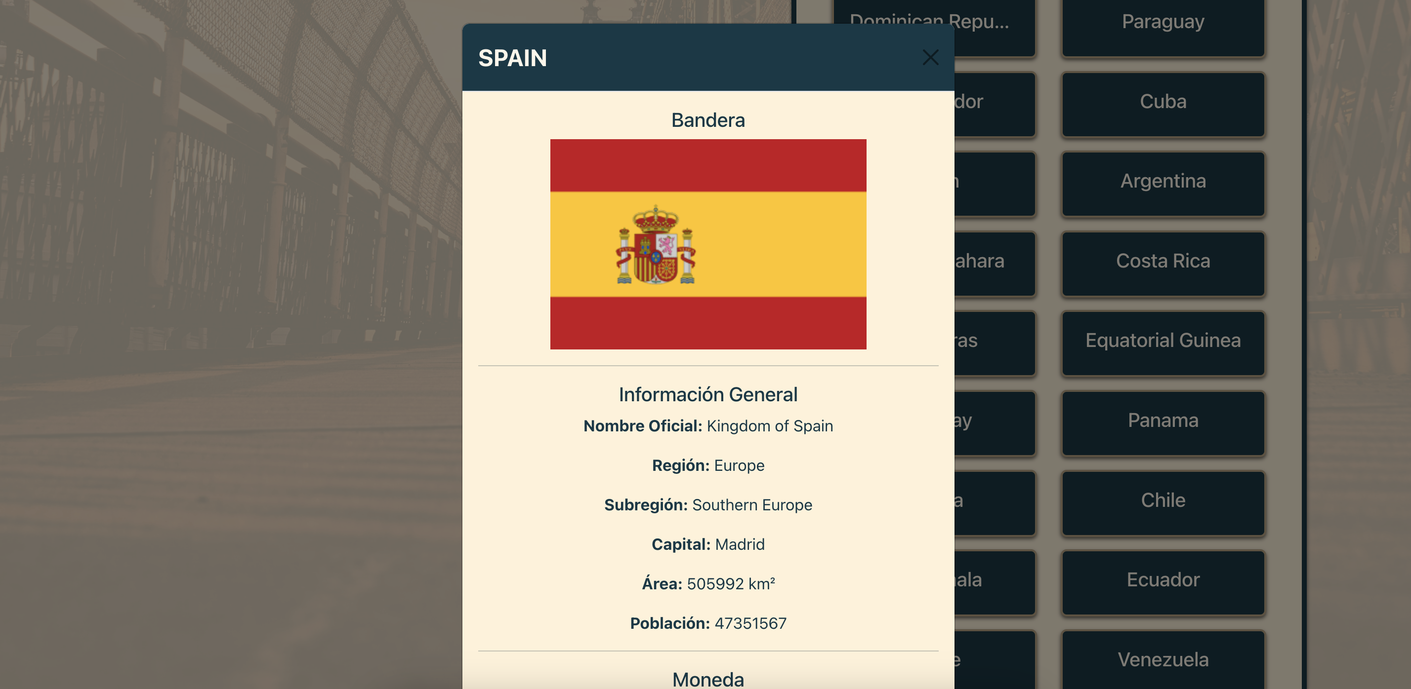 Infocountries
